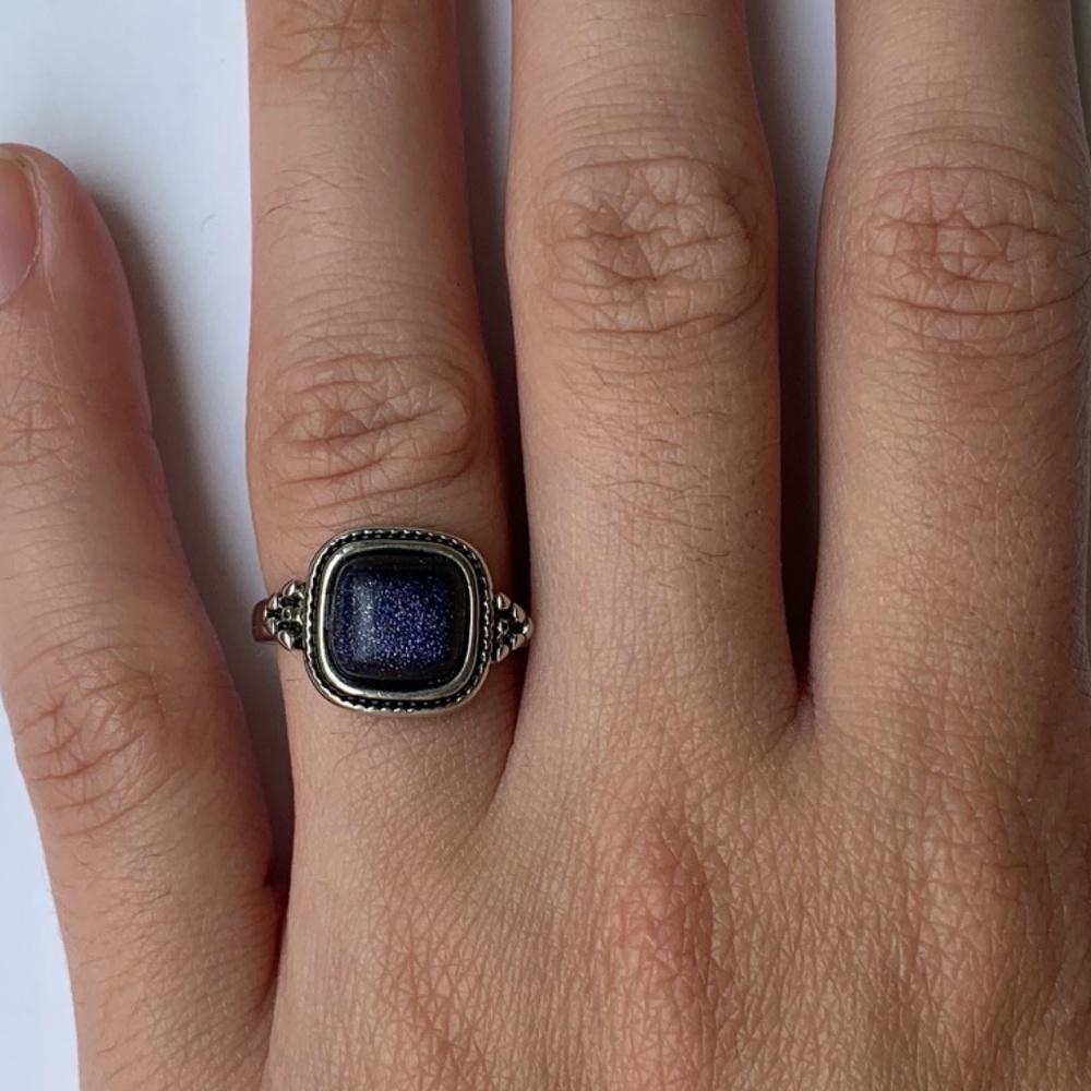 Purple Shimmer Stone Ring or 3 for $30